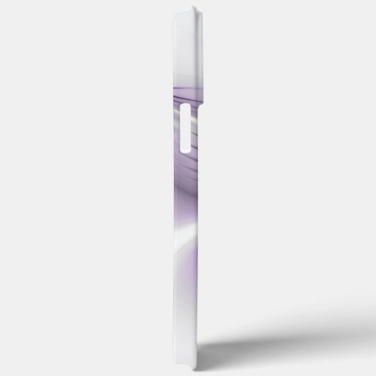 Flora Elegante Modernes Abstraktes Violett Fraktal Case-Mate iPhone Hülle (Rückseite / Rechts)