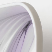 Flora Elegante Modernes Abstraktes Violett Fraktal Pickleball Schläger (Linke Seite)