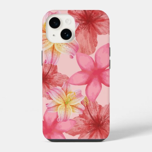 Flora-Etasche iPhone Hülle (Rückseite)