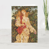 Flora | Evelyn De Morgan Karte (Vorderseite)
