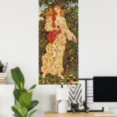Flora | Evelyn De Morgan Poster (Heimbüro)