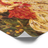 Flora | Evelyn De Morgan Poster (Ecke)