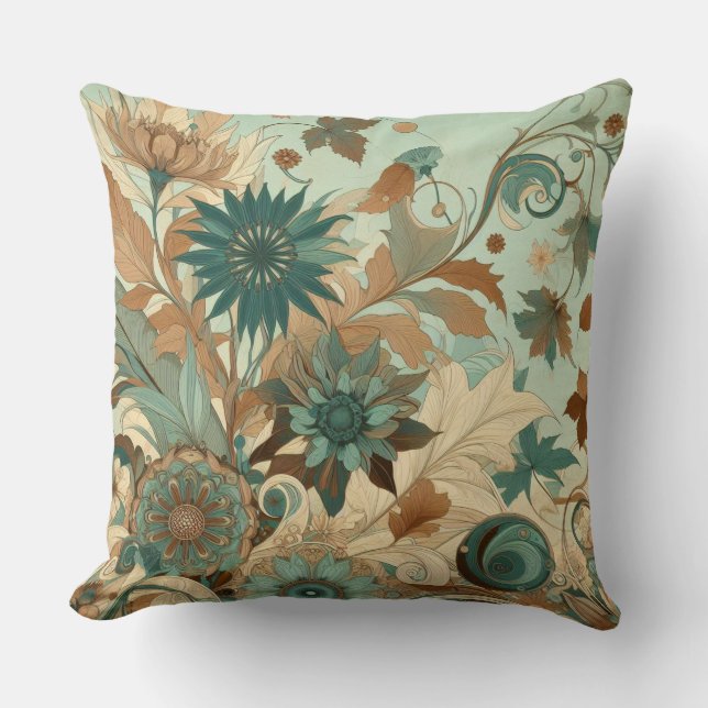 Flora Fauna Cushion Kissen (Vorderseite)