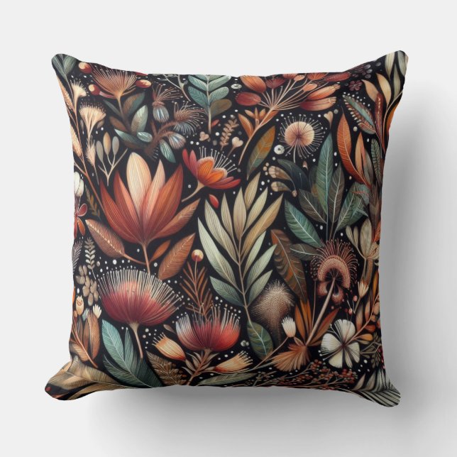 Flora Fauna Cushion Kissen (Vorderseite)