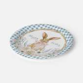 Flora-Fauna-Flora-Fauna-Flora-Fauna Pappteller (Schrägansicht)