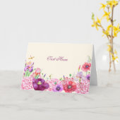 Flora-Fauna Karte (Gelbe Blume)