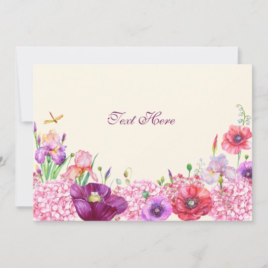 Flora-Fauna Mitteilungskarte (Vorderseite)