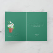 Flora-Flora-White-Daisies-Muttertag Karte (Innenseite)