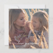 Flora-Foto-Flachbildschirm für die Mutter der Wass (Rückseite)