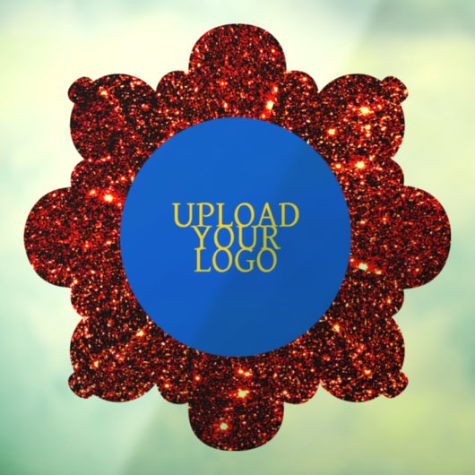 Flora für benutzerdefinierte Logos Fensteraufkleber (Blatt 3)