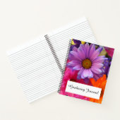 Flora Garden Summer Daisy Spiral Notebook Notizblock (Innenseite)