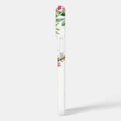 Flora-gelbe Wildblume Monogramm Case-Mate iPhone Hülle (Rückseite / Links)