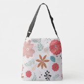 Flora Gemusterte Ganzkörpertasche Tragetaschen Mit Langen Trägern (Rückseite)