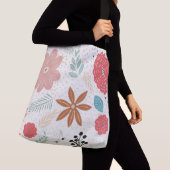 Flora Gemusterte Ganzkörpertasche Tragetaschen Mit Langen Trägern (Von Nahem)