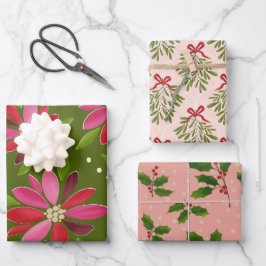 Flora-Geschenkpackung Geschenkpapier Set