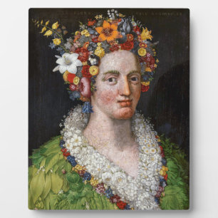 Flora Giuseppe Arcimboldo Fotoplatte