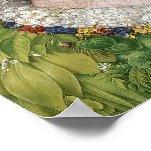 Flora | Giuseppe Arcimboldo | Poster (Ecke)