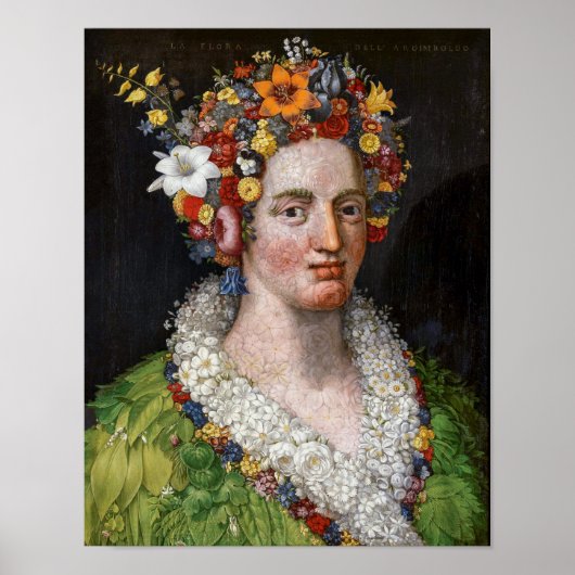 Flora | Giuseppe Arcimboldo | Poster (Vorne)