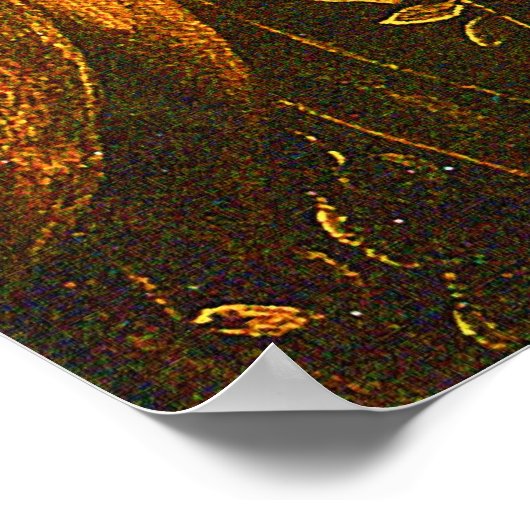 Flora - Giuseppe Arcimboldo Poster (Ecke)