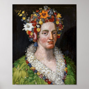Flora Giuseppe Arcimboldo Poster