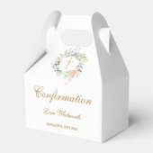 Flora-Gold-Script-Bestätigung für Wasserfarben Geschenkschachtel (Vorderseite)