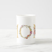 Flora Golden Extravagante MAMA Teatro Sociale Bell Porzellantasse (Vorderseite)