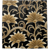 Flora Goldish Style Duschvorhang (Vorderseite)