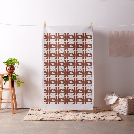 Flora Grid Stoff (Beispiel)