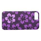 Flora Hawaiian Accessoires Hibiskus Pinstriped Case-Mate iPhone Hülle (Rückseite (Horizontal))