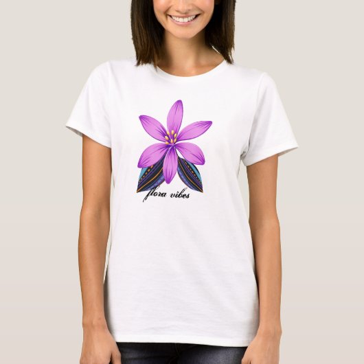 Flora-Hemd T-Shirt (Vorderseite)
