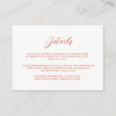 Flora-Hochzeitskarte für Wasserfarben Begleitkarte (Vorderseite)