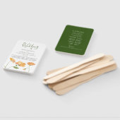 Flora-Hochzeitslüfter Fächer (Non-assembled)