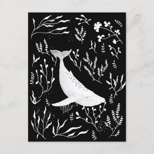 Flora-Humpbackwal Postkarte