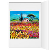 FLORA IN DER TUSKANIE/ Felder, Pfeffer und Sonnenb (Innen (Links))