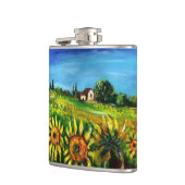 FLORA IN DER TUSKANIE/ Felder, Pfeffer und Sonnenb Flachmann (Links)