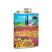 FLORA IN DER TUSKANIE/ Felder, Pfeffer und Sonnenb Flachmann (Rechts)