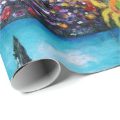 FLORA IN DER TUSKANIE/ Felder, Pfeffer und Sonnenb Geschenkpapier (Rolleneckpunkt)