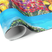 FLORA IN DER TUSKANIE/ Felder, Pfeffer und Sonnenb Geschenkpapier (Rolleneckpunkt)