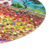 FLORA IN DER TUSKANIE/ Felder, Pfeffer und Sonnenb Schneidebrett (Ecke)