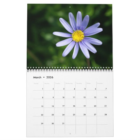 Flora - Kalender 2018 (Mär 2026)