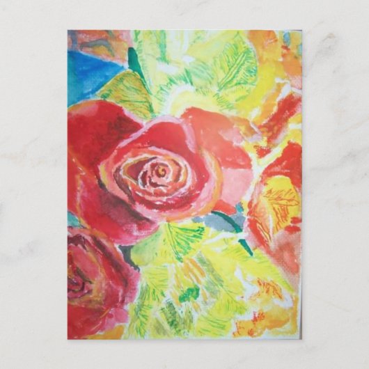 Flora-Karte Feiertagspostkarte (Vorderseite)