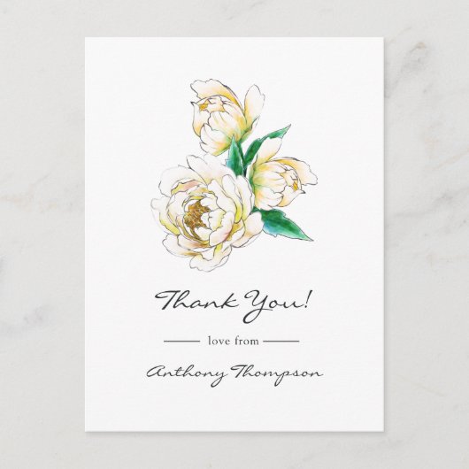 Flora-Karte Postkarte (Vorderseite)