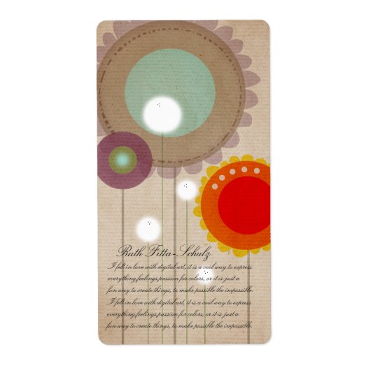 Flora-Label (Vorne)