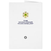 FLORA/LADY MIT WEISSEN ROSEN MONOGRAM (Hinten)