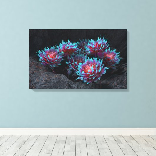 Flora Leinwanddruck (Insitu (Holzboden))