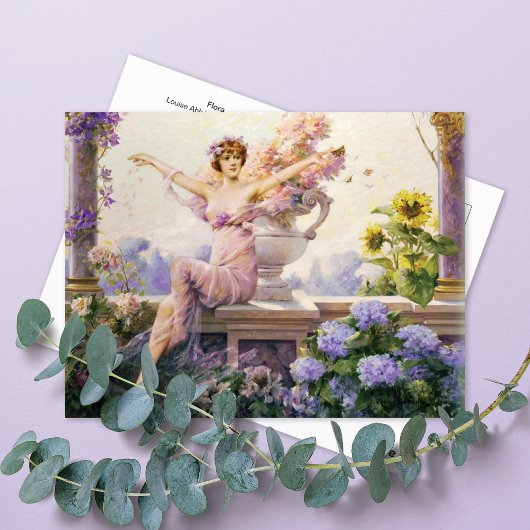 Flora Louise Abbéma Postkarte