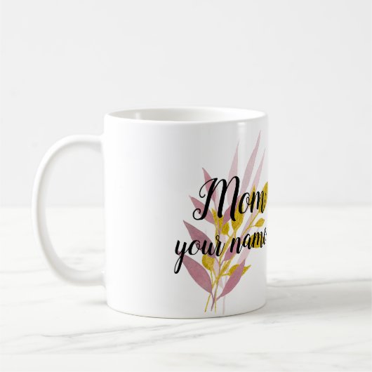 Flora Mama Geschenk 2 Kaffeetasse (Links)