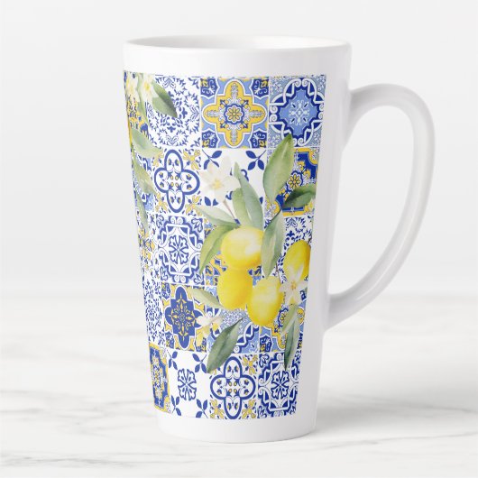 Flora mediterránea Citrus Lemon Latte Tasse (Rechts)