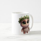 Flora mit Daisies von Natasha Us Kaffeetasse (VorderseiteRechts)