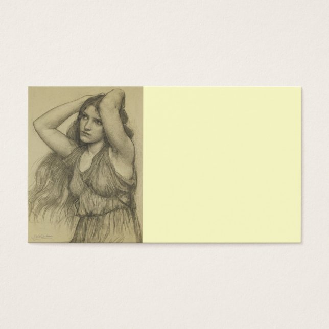 Flora mit langer Haare (Vorderseite)